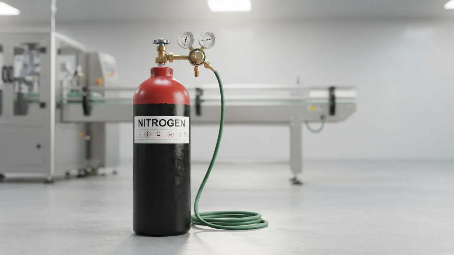 Industrial nitrogen gas for purge and food packaging in Bihar