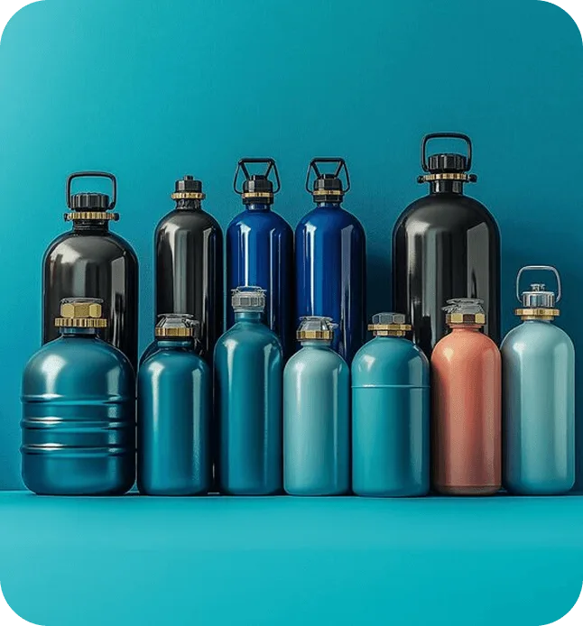 Industrial and medical gas cylinders in Khagaria, Bihar