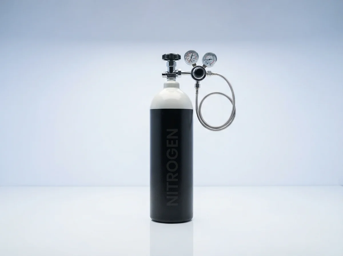Nitrogen gas cylinder supplier in Bihar for tyre inflation, industry and food packaging