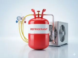 Refrigerant gas cylinder supplier in Bihar for R134a R22 R410a and R32 AC gas